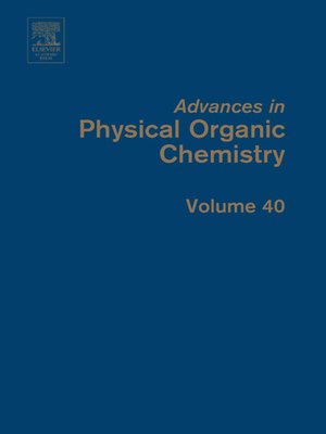 cover image of Advances in Physical Organic Chemistry